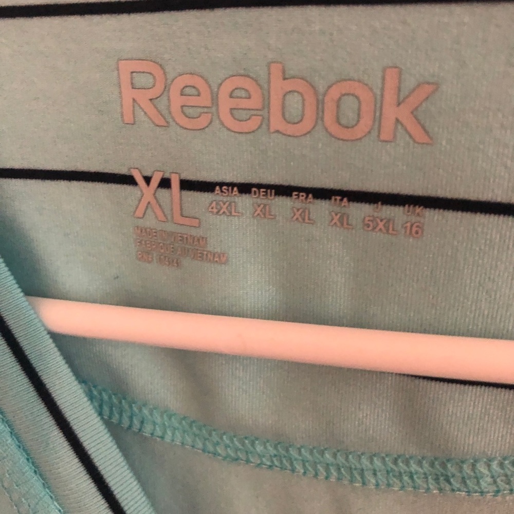Reebok Workout Striped Top
